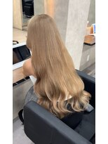 ラピス 大阪心斎橋店(Lapis)&nbsp;王道ホワイトミルクティーベージュ