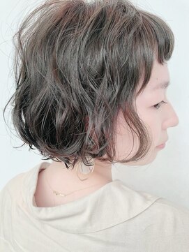 ヴィコロ(vicolo) ボブパーマ/ボブ/30代/40代