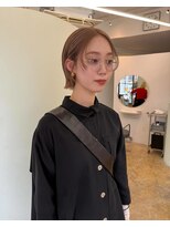 ユー(yew)&nbsp;ミニボブ/ラインボブ/ボブスタイル／ブリーチカラー