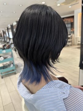 エアー 銀座(air) ★シマカズキ★20代30代★銀座★個性派インナー×ウルフヘア