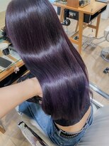 ネオリーブ チロル 横浜西口店(Neolive CiroL.)&nbsp;バイオレットカラー　髪質改善カラー