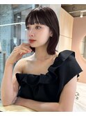 /韓国ボブ/縮毛矯正/髪質改善/レイヤーカット/前髪/学割U24/浦和