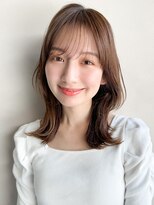 リヤン 表参道(lyann)&nbsp;黒髪デジタルパーマシースルーバングモテ髪美髪クラゲヘアー