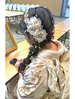 イタクラ 赤道店 (ITAKURA)&nbsp;編みおろし／成人式ヘア／ヘアアレンジ／卒業式ヘア／ヘアセット