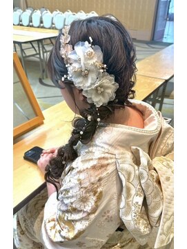 イタクラ 赤道店 (ITAKURA) 編みおろし／成人式ヘア／ヘアアレンジ／卒業式ヘア／ヘアセット