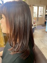 ビーチェ 小岩(Bice)&nbsp;大人女性の控えめレイヤーカット透明感あるブラウン系カラー