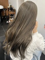 シベルバレー 横浜(sibell)&nbsp;ロングレイヤーカット顔周りレイヤーウルフハッシュカット韓国