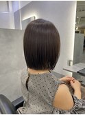 ぱっつんボブ