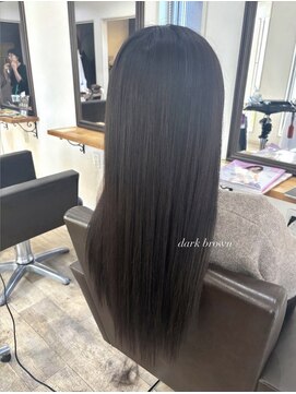 ル ジャルダン ヘアー プロデュース(Le.jardin hair produce) ダークブラウン(シールエクステ)