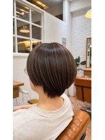 ジプソ 池袋西口(Gypso)&nbsp;白髪ぼかしハイライト＋カット +髪質改善トリートメント