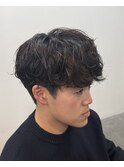 奈良シャドウパーマルーズパーマ波巻きパーママッシュ