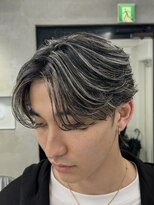 アクロ 中町店(ACRO) 曲がる縮毛矯正/毛流れ/ホワイトメッシュ