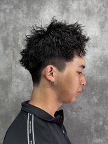 スピン 本八幡(SPIN) MEN’S HAIR/サーフカール/刈り上げセンターパート/本八幡