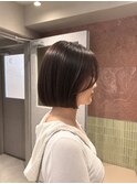 ▲ダークパープル/ボブ/オリーブベージュ/ブリーチなし/横浜28