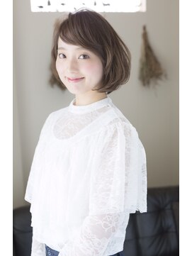 リベラル(liberal) 洗練されたふんわりボブ[結べるボブ/うる艶髪/パーマボブ]