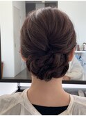 留袖ヘアセット しっとり 艶髪