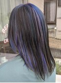 ブルー×バイオレットデザイングラデーション