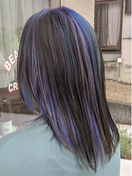 アンアロール(an aRoiR) ブルー×バイオレットデザイングラデーション