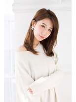 トティア 堀江(Totia)&nbsp;【Totia堀江】小顔に見せるヘア× シースルーカラー