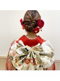 振袖着付け＆ヘアセット【新宿Neolive】