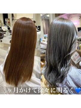 アヴァンス 天王寺店(AVANCE.) 【印象の違い】×【シアグレージュ】×【透明感】