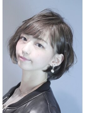 アース 綱島店(HAIR&MAKE EARTH) ショートボブスタイル