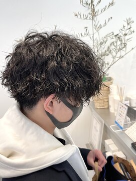 ロミーオム 本厚木(ROMMY. Homme) ツイストスパイラルパーマ