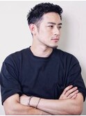 男らしさ抜群!アップバングビジネススタイルMEN'S HAIR