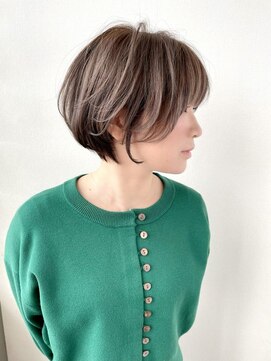 トータルビューティーハウス フラップ ミチ 野田店(total beauty house flap MICHI) 【flap MICHI島田和也】大人可愛い耳かけショート