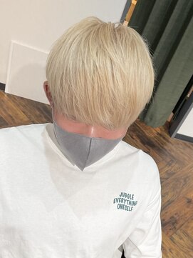 スキル(SKILL) ハイトーンマッシュ ホワイトベージュ