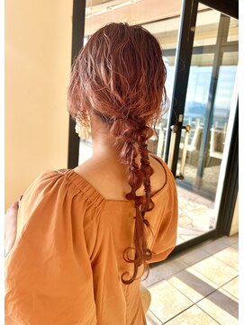 コワファースト  させぼ五番街店(COIFF1RST) ツイン編み下ろしアレンジ★