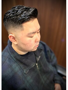 ヒロギンザ 銀座一丁目店(HIRO GINZA) ハイフェード×アップバング