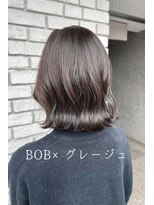 オーガニックエコ 川越(organic+eco)&nbsp;20代30代大人かわいいラフニュアンスボブ♪