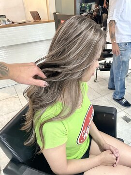 ブレンド 渋谷(BLend) 【BLend渋谷】髪質改善　艶髪　ハイライトカラー