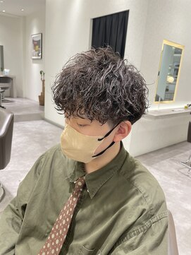 アース 金山店(HAIR&MAKE EARTH) 【メンズ人気No.2】波巻きパーマ
