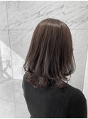 レイヤースタイルにアッシュブラウン!