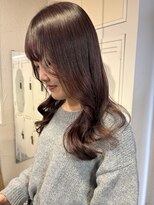 エスク オブ ヘアー(SQ of hair) 韓国風style レッドブラウン
