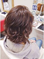 ランプヘアー(LAMP HAIR)&nbsp;ナチュラルデジタルニュアンスパーマ大人可愛いニュアンス