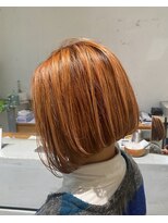 イリヘアサロン(iri hair salon) まとまりやすい切りっぱなしボブ