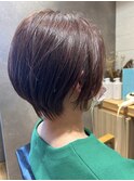丸みショートボブ