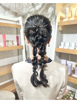 トリコ ショップアンドヘアサロン(tricot shop hair salon) 結婚式ヘアセット♪yu