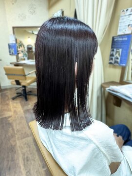 プリモ ココ 鍋島店(Primo coco.) 切りっぱなしボブ