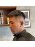 【直毛の方収まります】アイロンパーマ（カット、シャンプー込み）