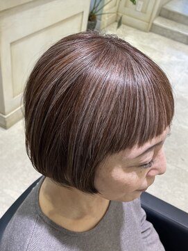 アソビ 表参道(ASOBI) 白髪ぼかし/脱白髪染め/ブリーチなしダブルカラー