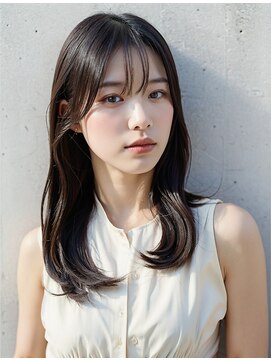 ラックスビーギャラリー なんば駅前店(LUXBE GALLERY) 黒髪/グレージュ/ミルクティーベージュ/髪質改善【難波】