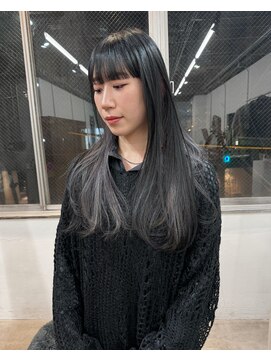 シアー(siar) インナーカラー　シルバーカラー