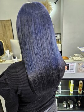 シャムオーツー 国分寺(CHAM:O2) エンドカラー/ラベンダーブルー/ケアブリーチ/ハイトーンカラー