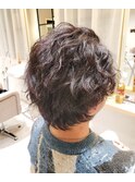 メンズラフカールパーマ