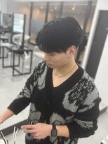 ヌードルバイコア(noodle by CoRe.gn)&nbsp;フェザーショートダウンパーマ韓国ショートビジネスマン流行