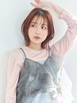 アビエクレール 河内花園(abije claire) ふんわり丸みミディアム